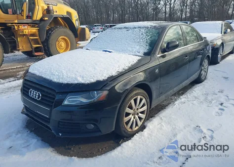 2012 Audi A4 2.0T Premium from USA, damaged, VIN WAUBFAFL5CN002992